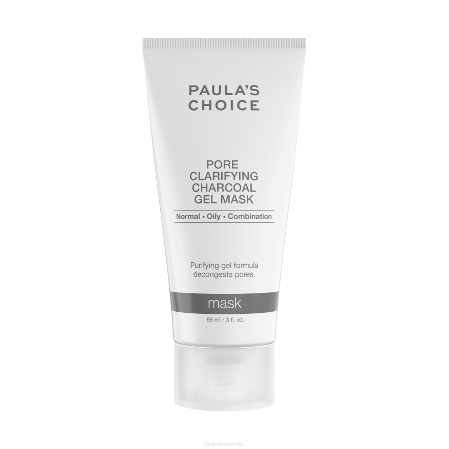 6RJ433 pełny Oczyszczająca pory maska ​​żelowo-węglowa z węglem drzewnym Paula's Choice