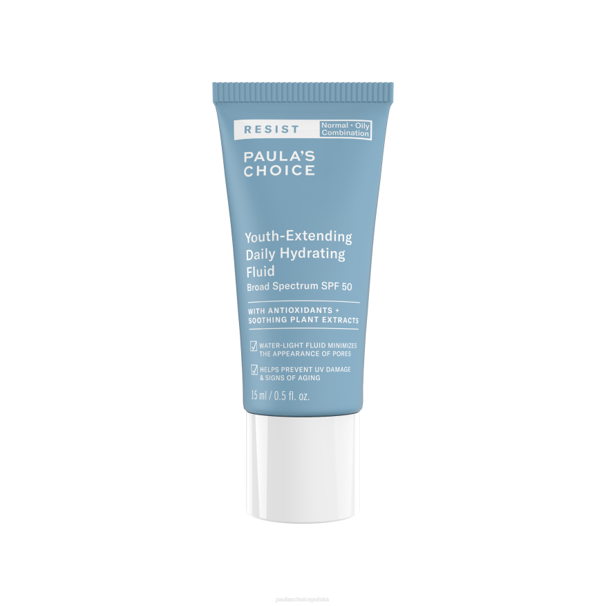 6RJ4150 pełny Przedłużający młodość codzienny płyn nawilżający spf 50 Paula's Choice