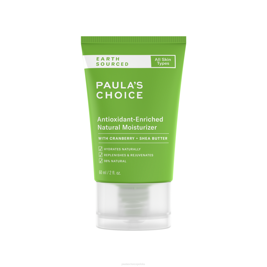 6RJ472 pełny Naturalny krem ​​nawilżający wzbogacony przeciwutleniaczami Paula's Choice