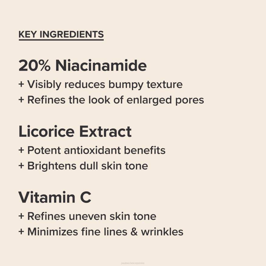 6RJ4130 pełny Leczenie niacynamidem 20%. Paula's Choice