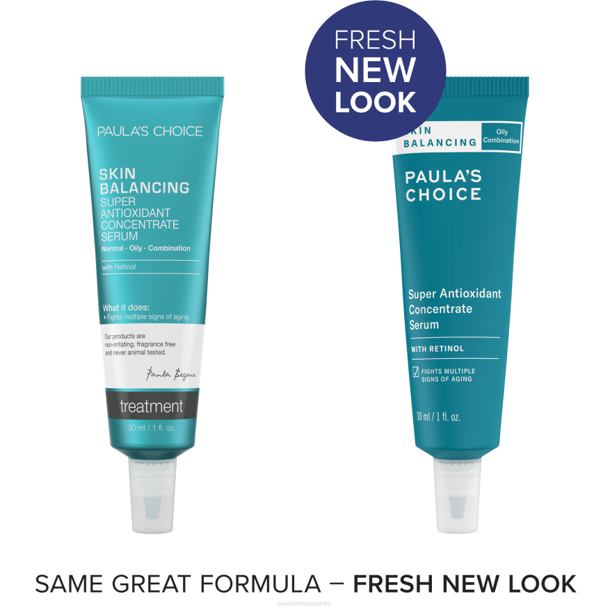 6RJ455 pełny super antyoksydacyjne skoncentrowane serum z retinolem - równoważące Paula's Choice