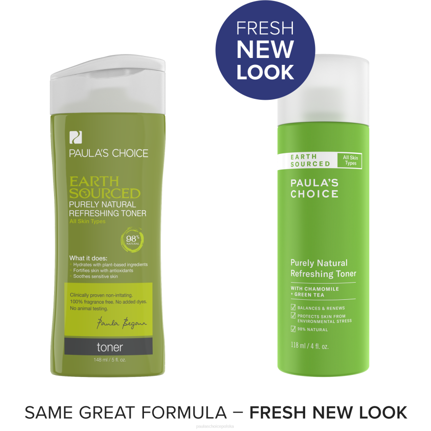 6RJ483 pełny czysto naturalny tonik odświeżający Paula's Choice