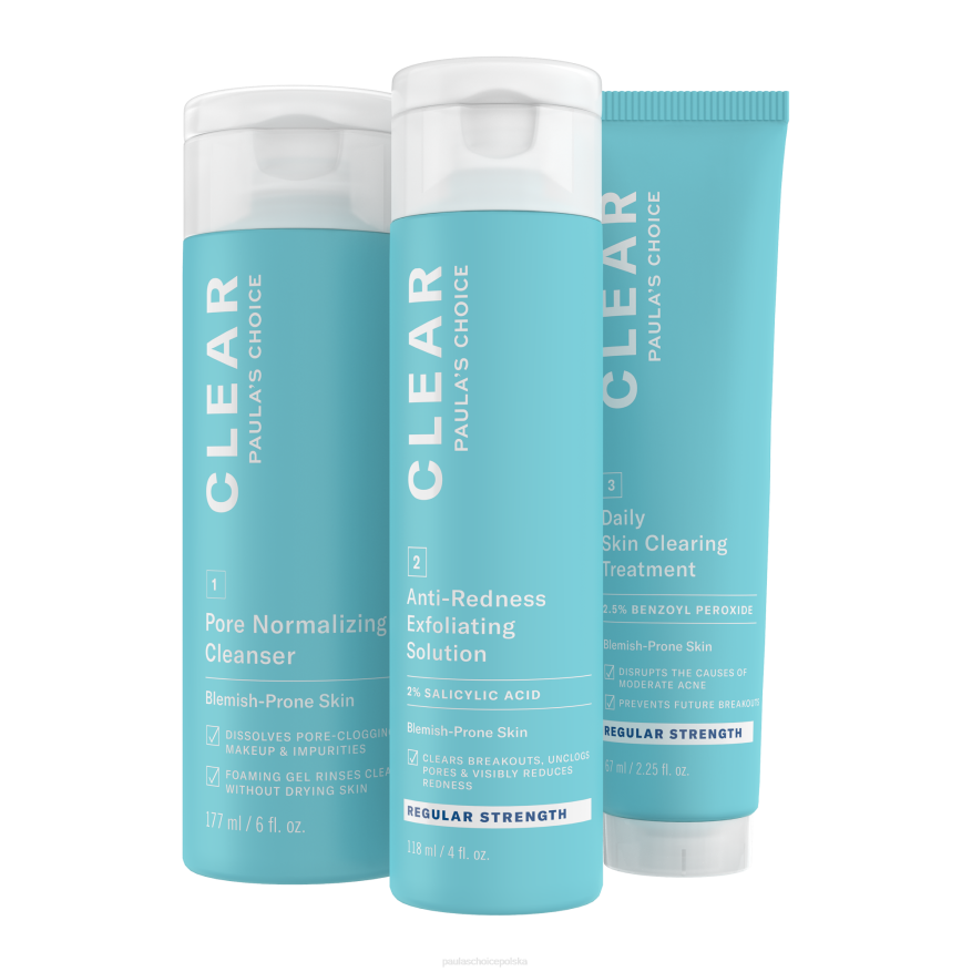 6RJ413 3-etapowa rutyna zwykły zestaw siłowy Paula's Choice