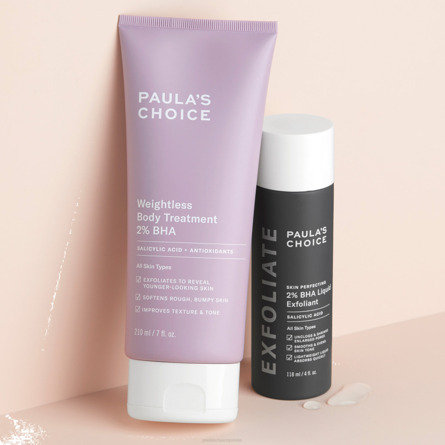 6RJ415 wszystkie typy skóry bha do zestawu do twarzy i ciała Paula's Choice