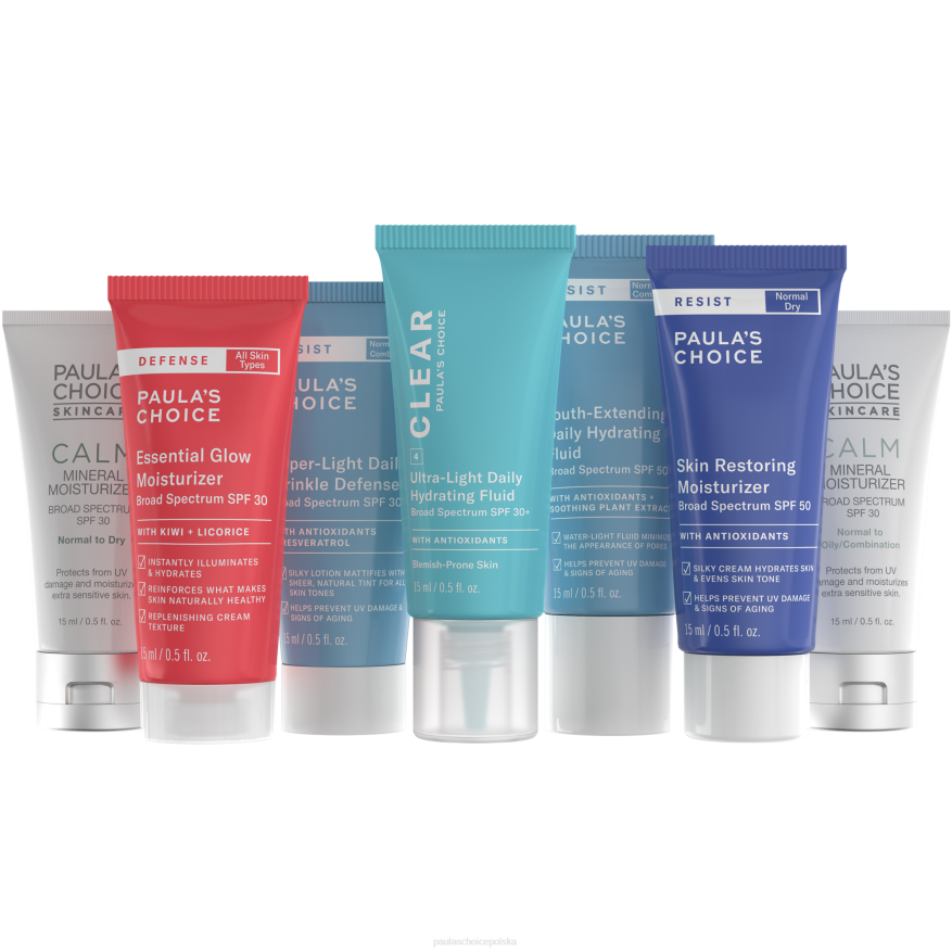 6RJ42 Ochrona skóry limitowana edycja zestawu Explore spf Paula's Choice